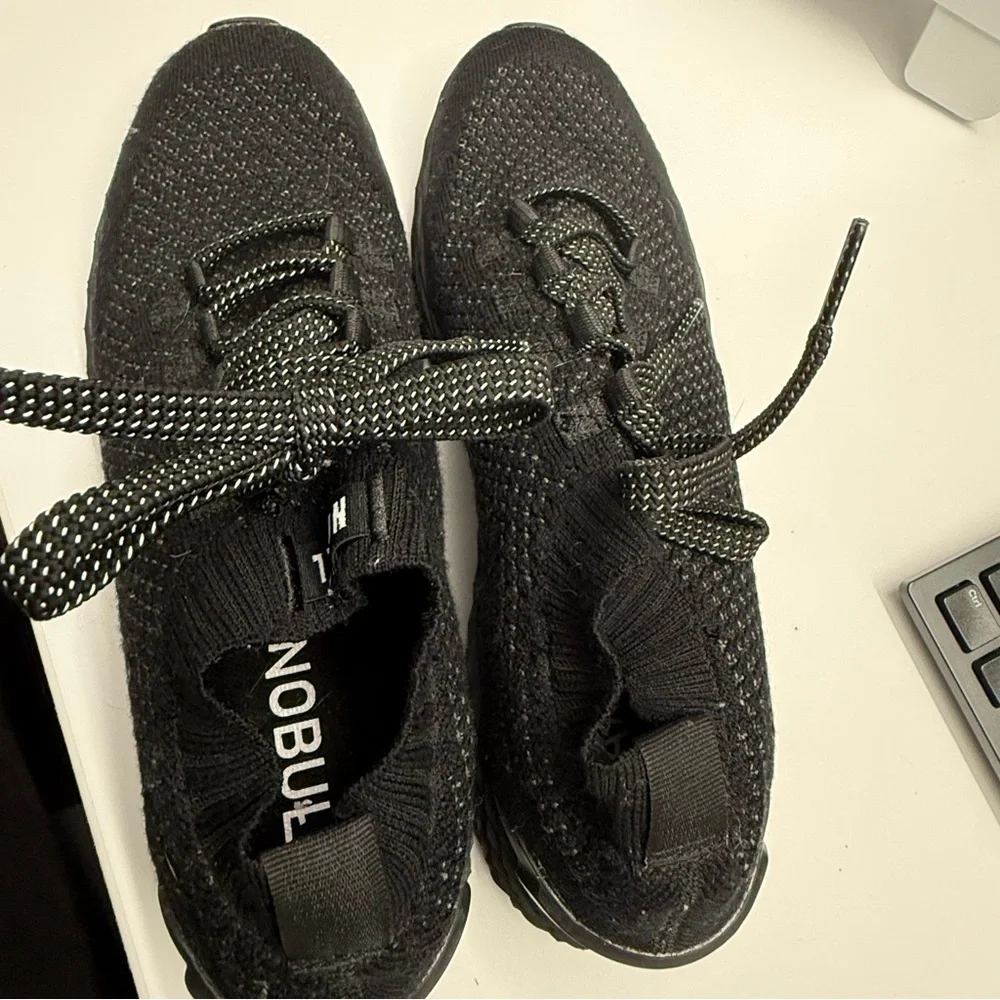 NOBULL Women's Allday Knit Black Running Sneakers